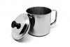 Stainless Steel Mug c/w Lid 12CM