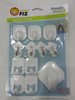 Perma Removable Square Hook - 12 pcs