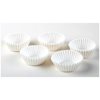 Paper Baking Cups-09 Wht 125s