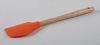 Silicone Butter Knife c/w wooden handle