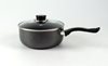 Gas Non Stick Sauce Pan 20cm BLK