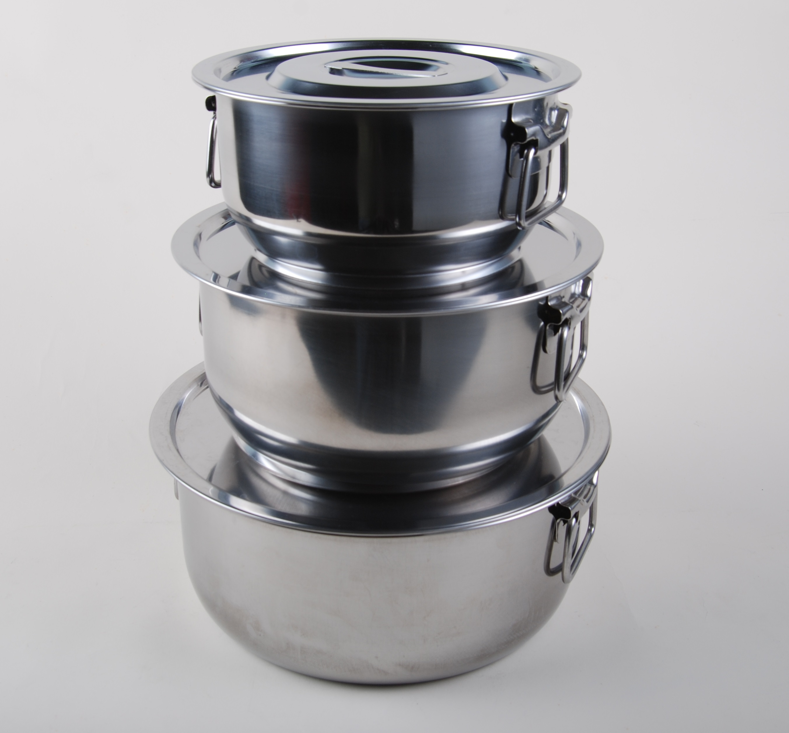 6pcs Stainless Steel Indian Pot | Conceptwin Centre